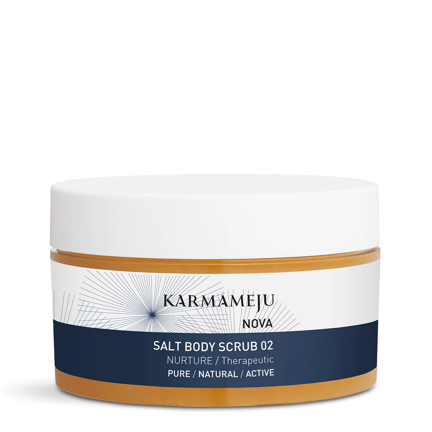 Karmameju Natural Salt Body Scrub, Nova