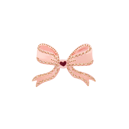 Maanesten Bow Hair Clip, Blush