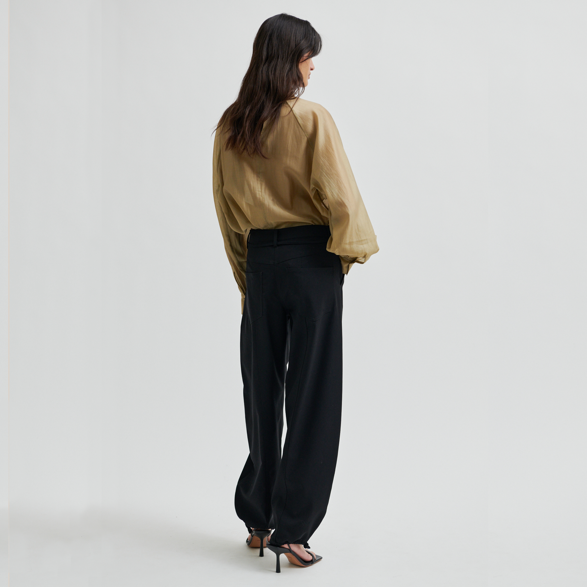 Second Female Blink Cargo Trousers, Black