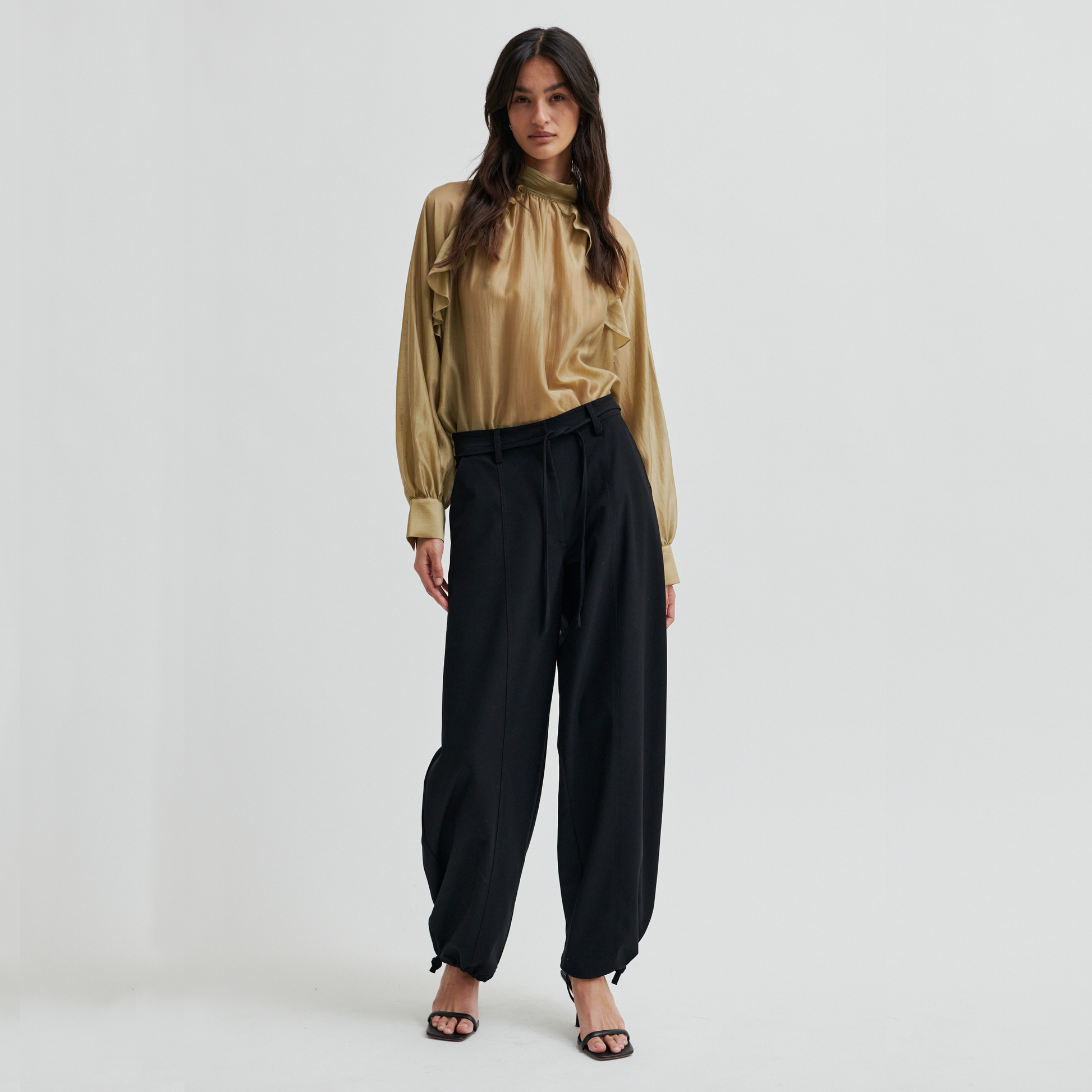 Second Female Blink Cargo Trousers, Black