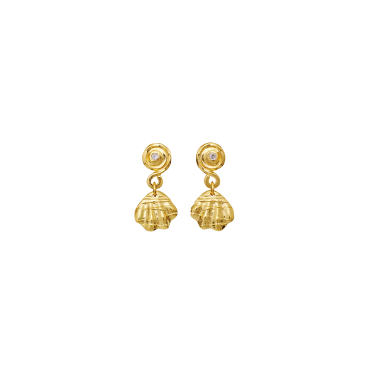 Maanesten 9881A Conca Earrings, Gold