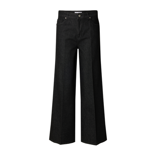 Selected Cora Denim Pant, Black Denim