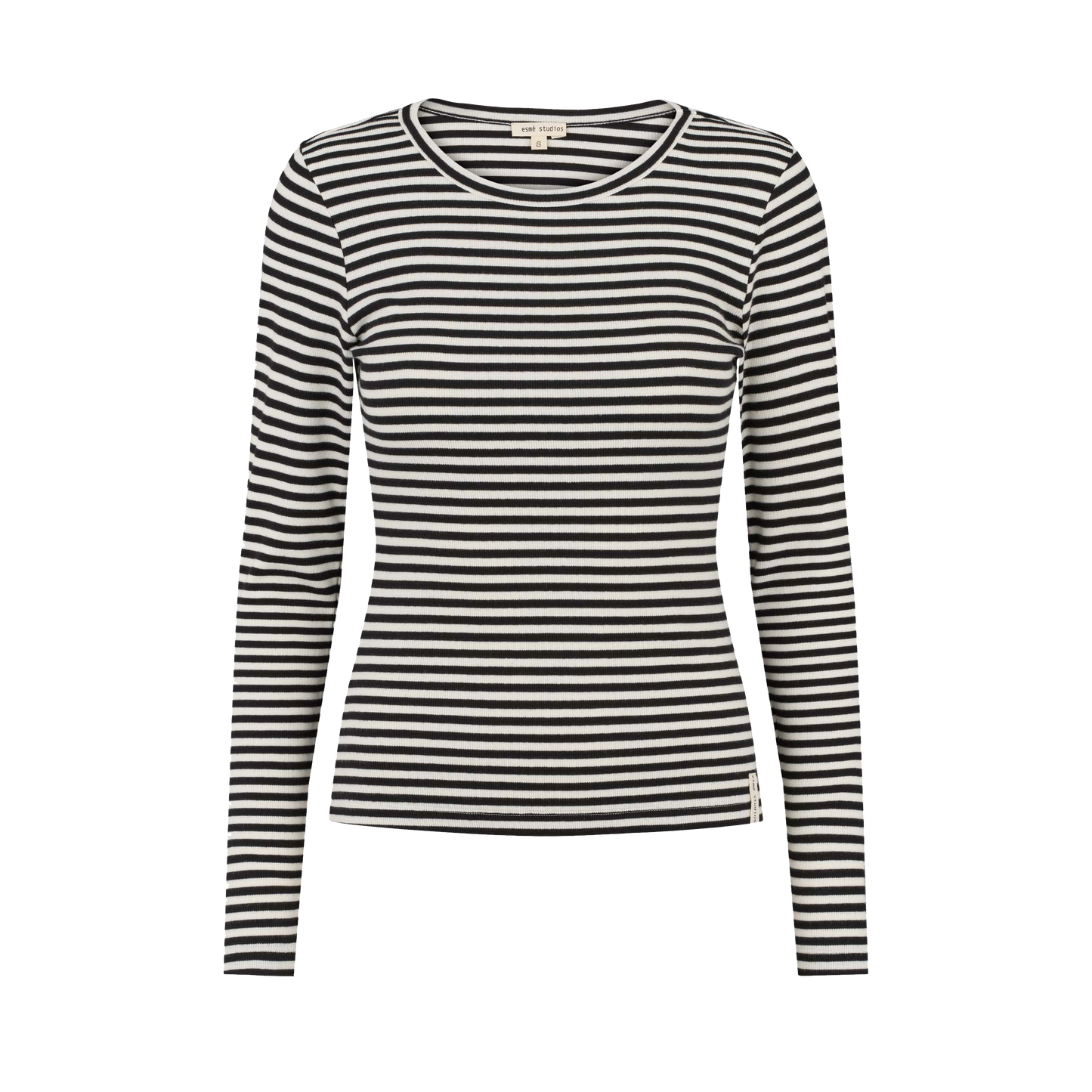 Esmé Studios Stripe Top, Snow White Black Stripe