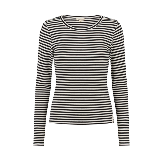 Esmé Studios Stripe Top, Snow White Black Stripe