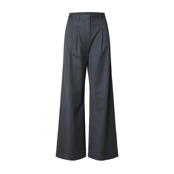 Selected Enia Extra Wide Pant, Steel Gray