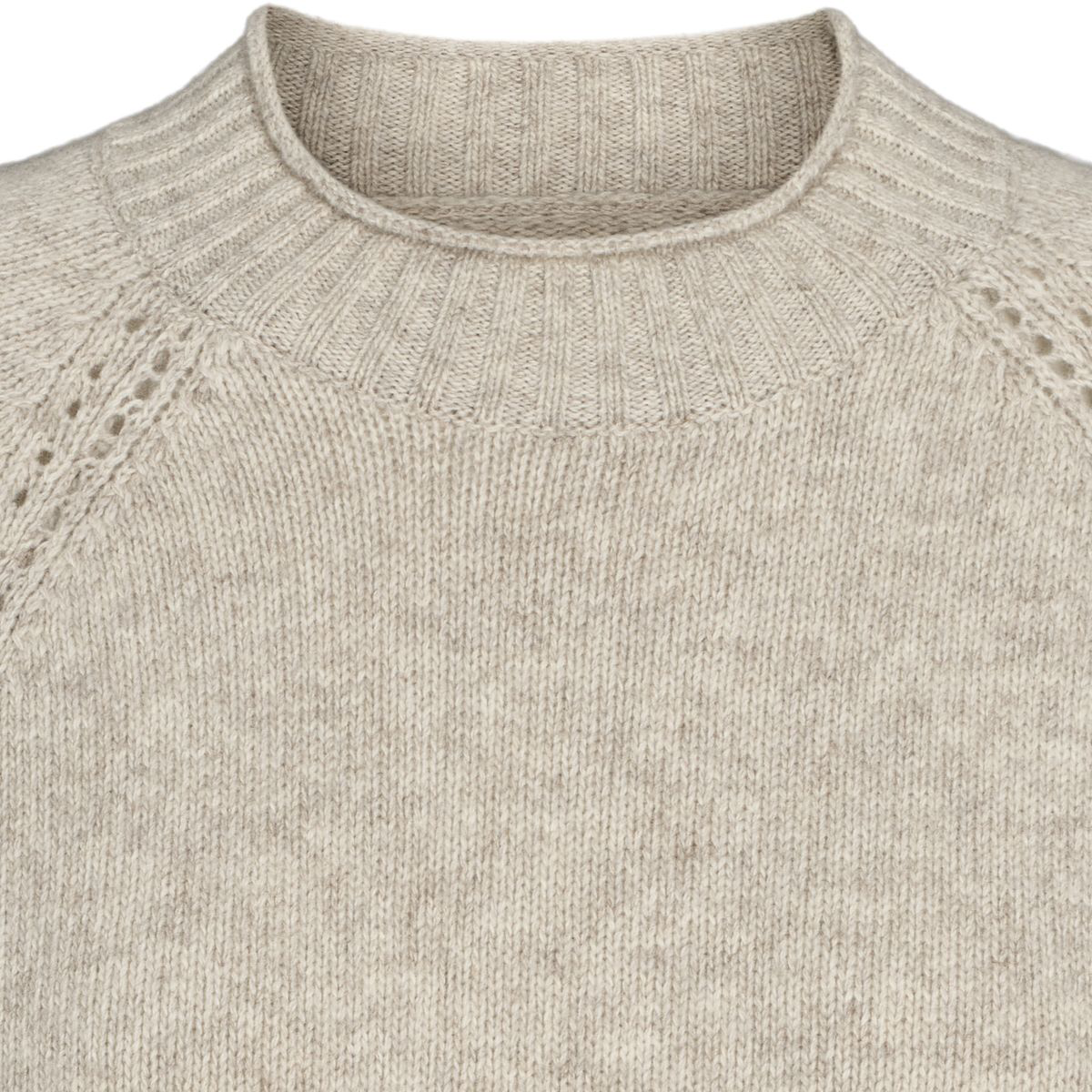 Esmé Studios Elida Raglan Knit, Sand Melange