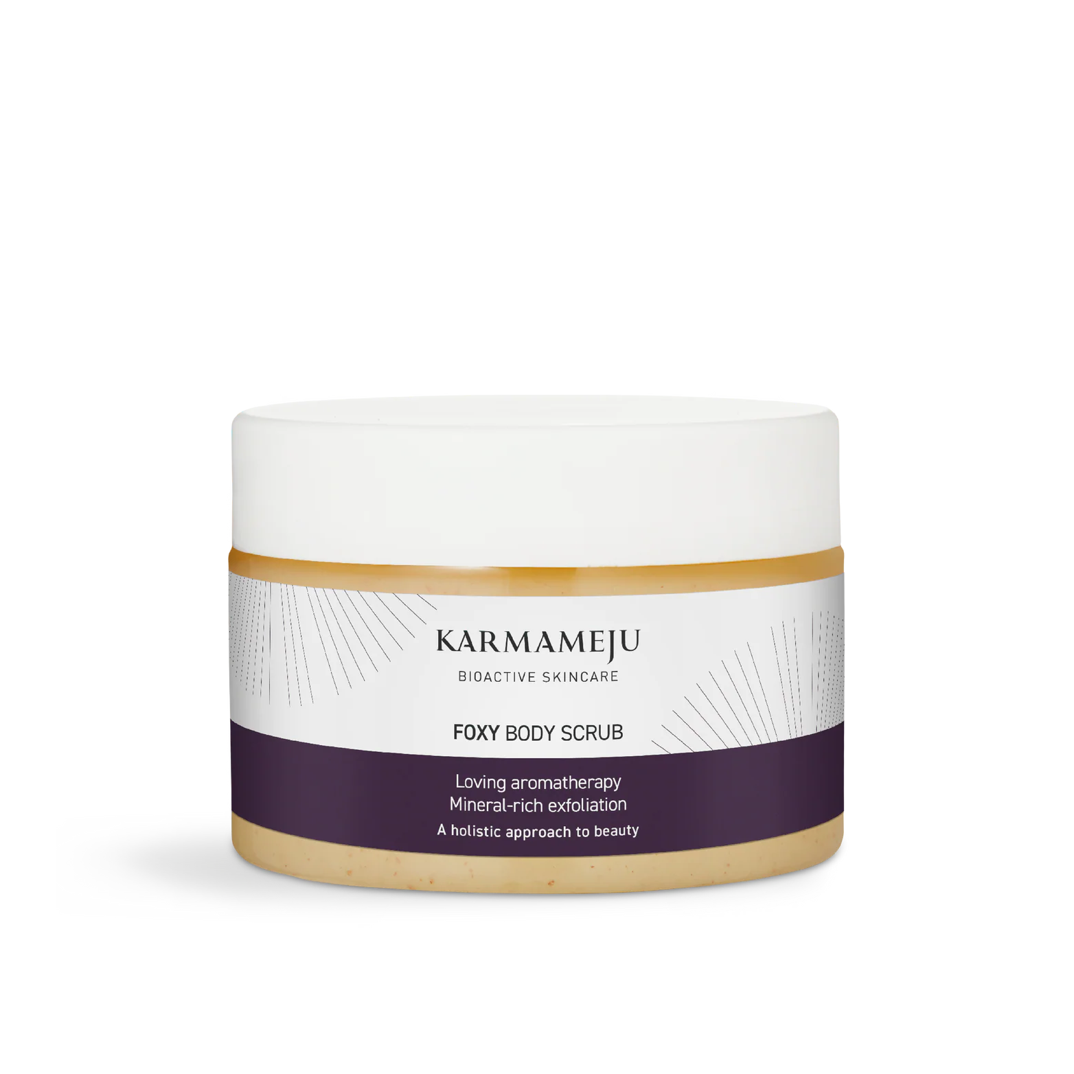 Karmameju Natural Salt Body Scrub, Foxy