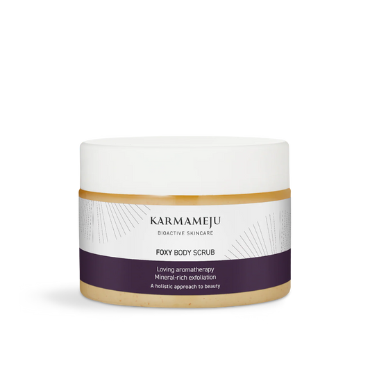 Karmameju Natural Salt Body Scrub, Foxy