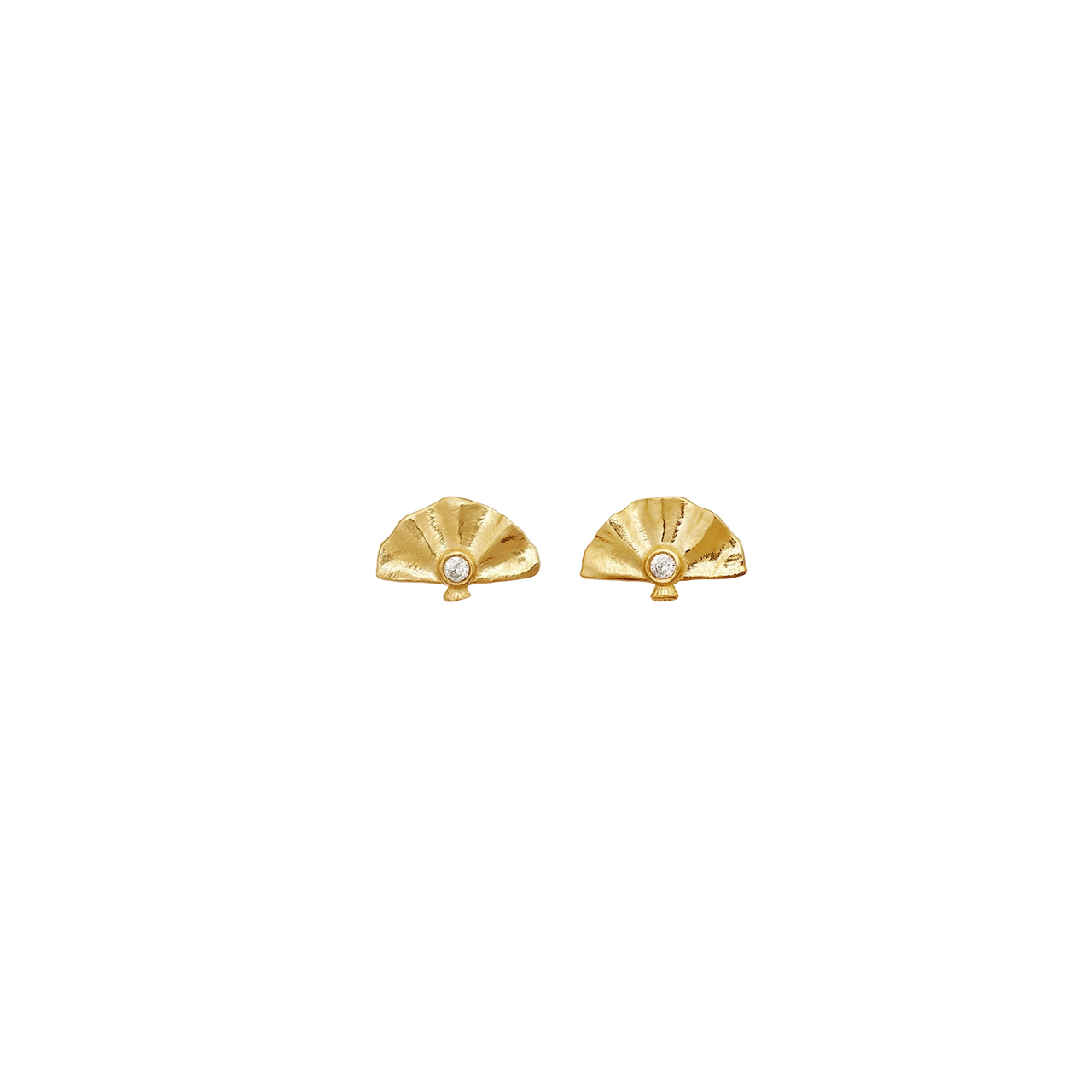 Maanesten 10046A Fantine Earrings, Forgyldt