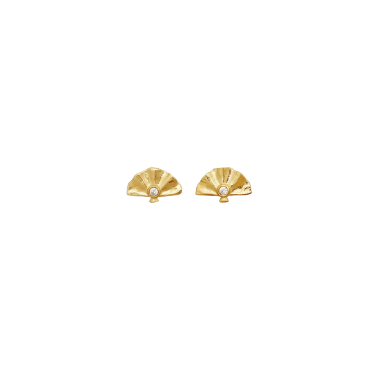 Maanesten 10046A Fantine Earrings, Forgyldt