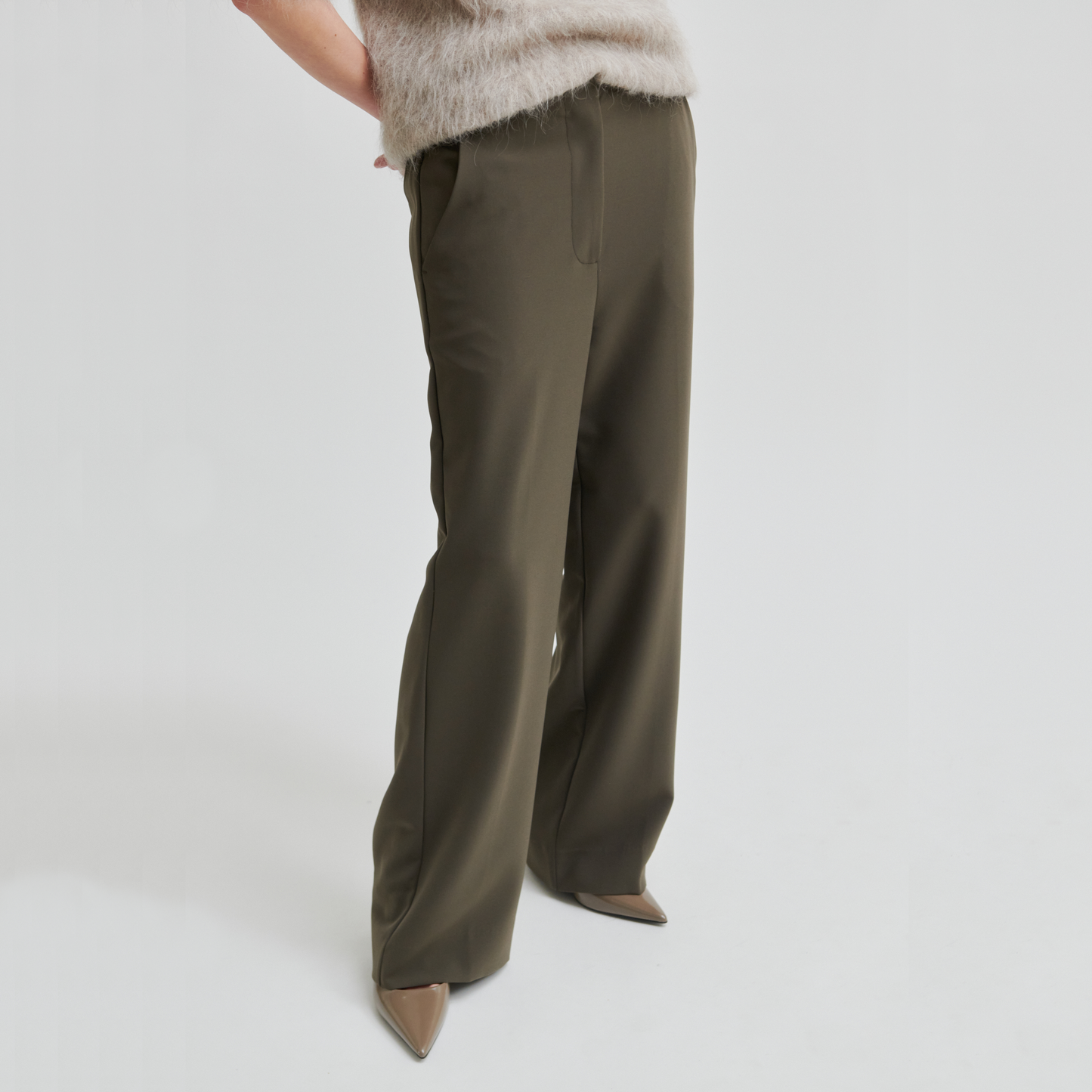 Second Female Fique Classic Trousers, Wren