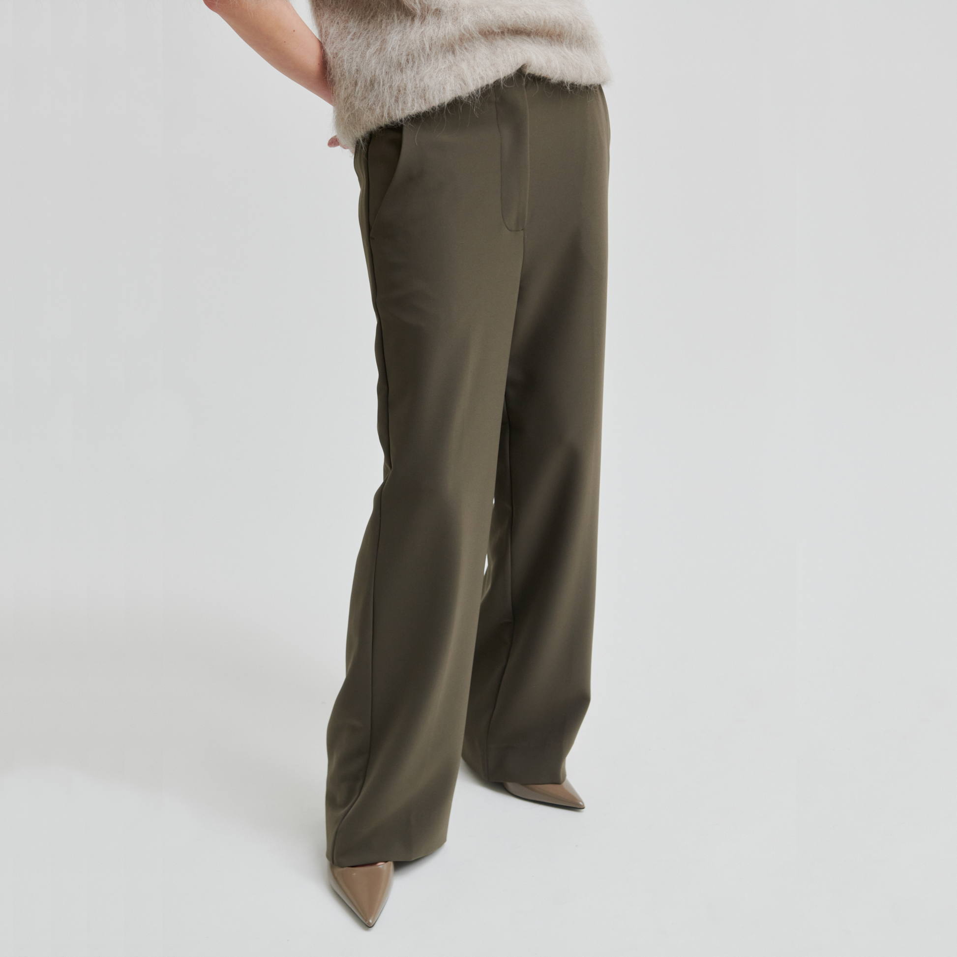 Second Female Fique Classic Trousers, Wren