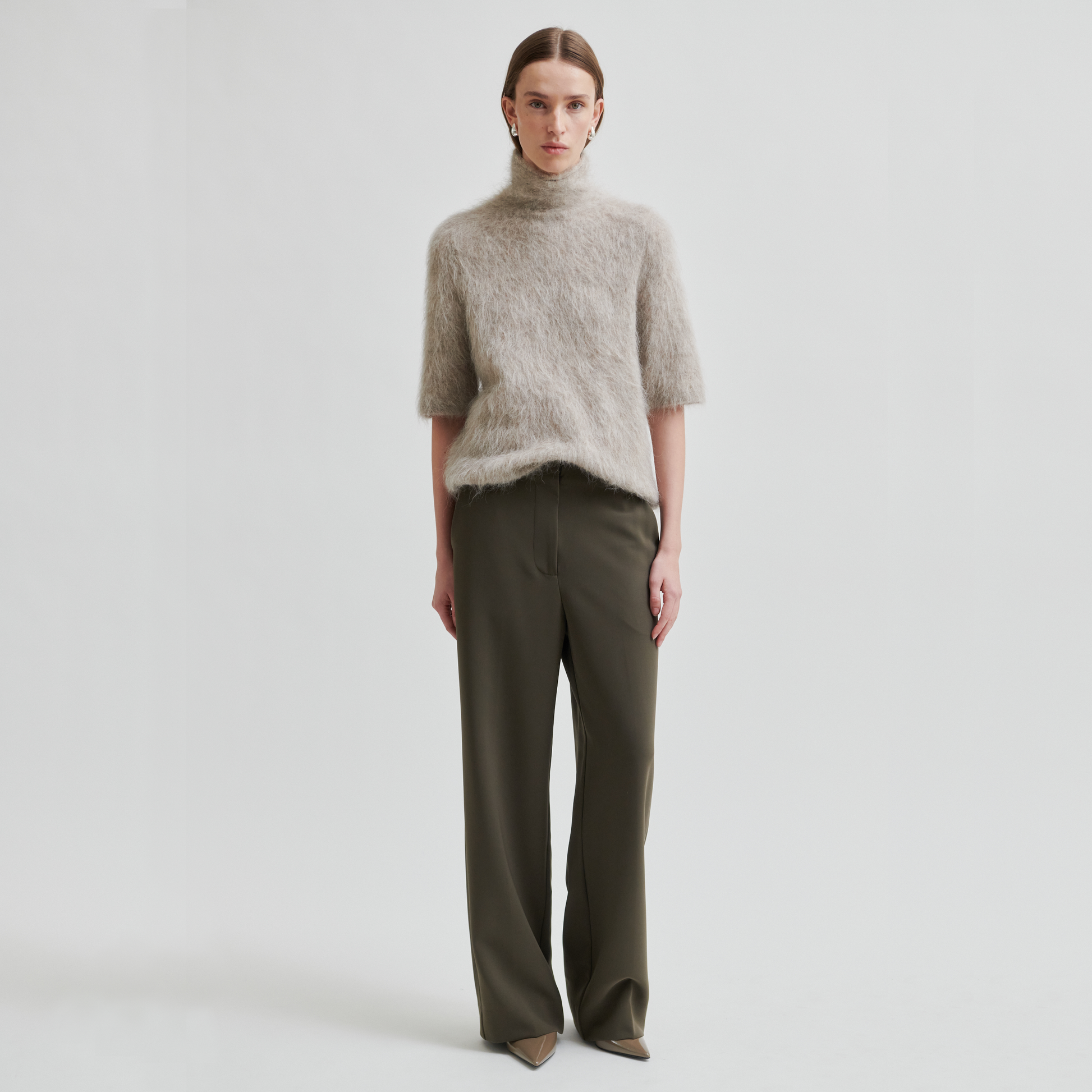 Second Female Fique Classic Trousers, Wren