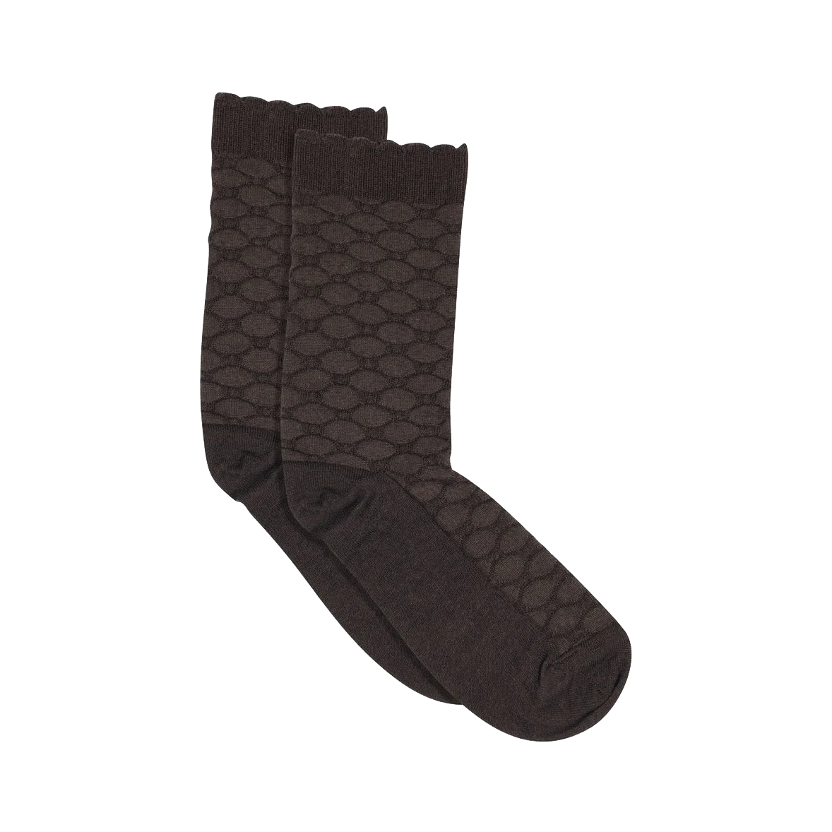 MP Grace socks, Dark Brown