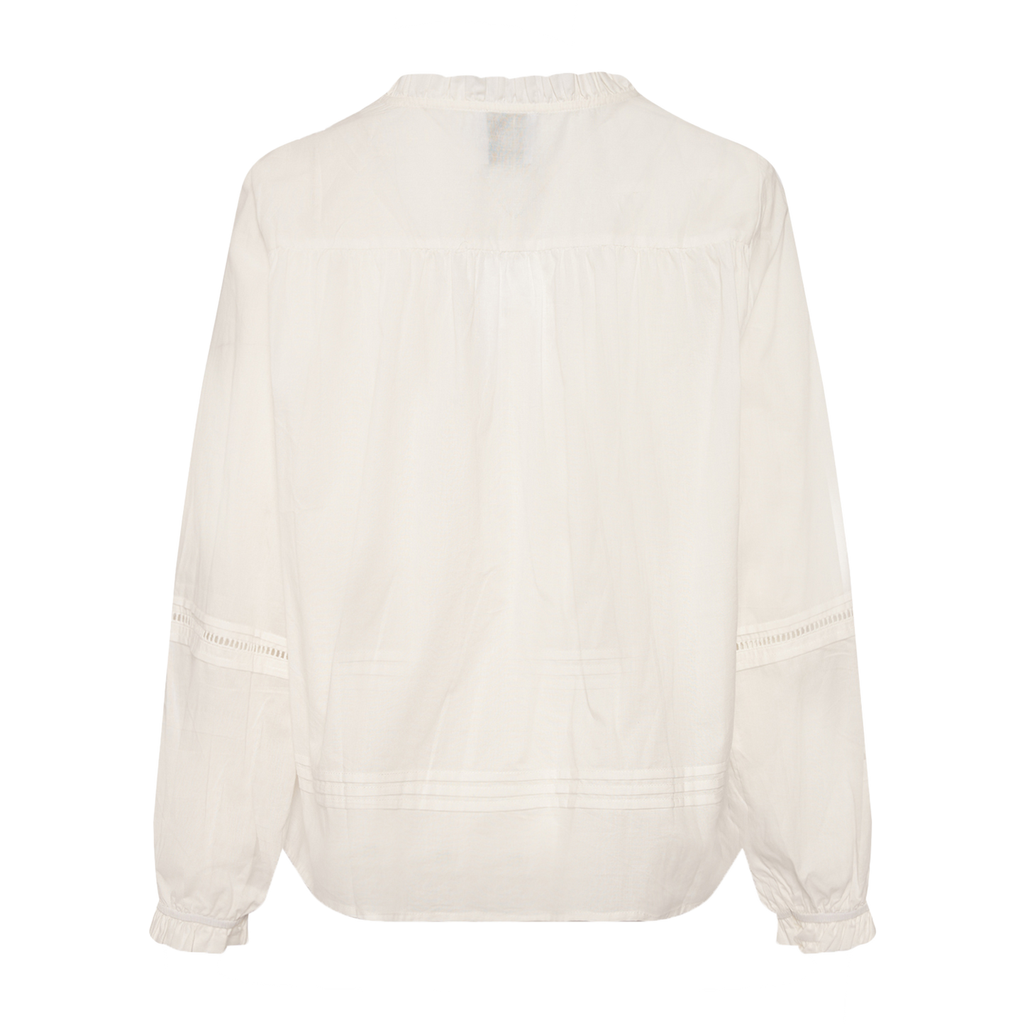 Tiffany Hanni Blouse, Cotton White