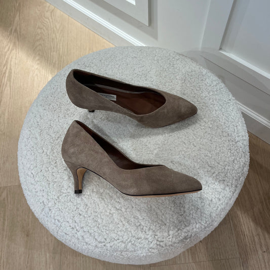 Anonymous Trini 55 Calf Suede, Mushroom