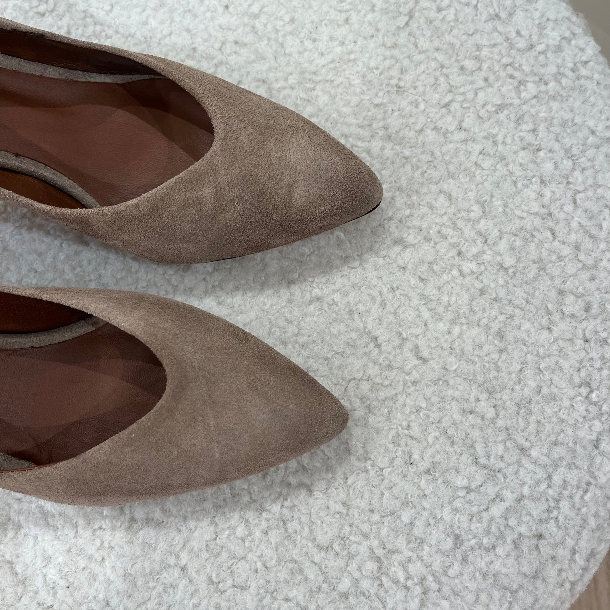 Anonymous Trini 55 Calf Suede, Mushroom