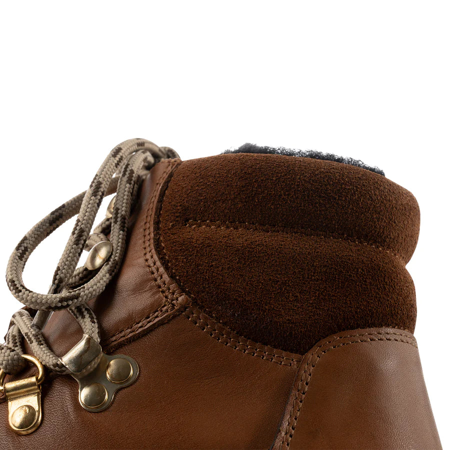 Woden Iris Track Leather, Tan