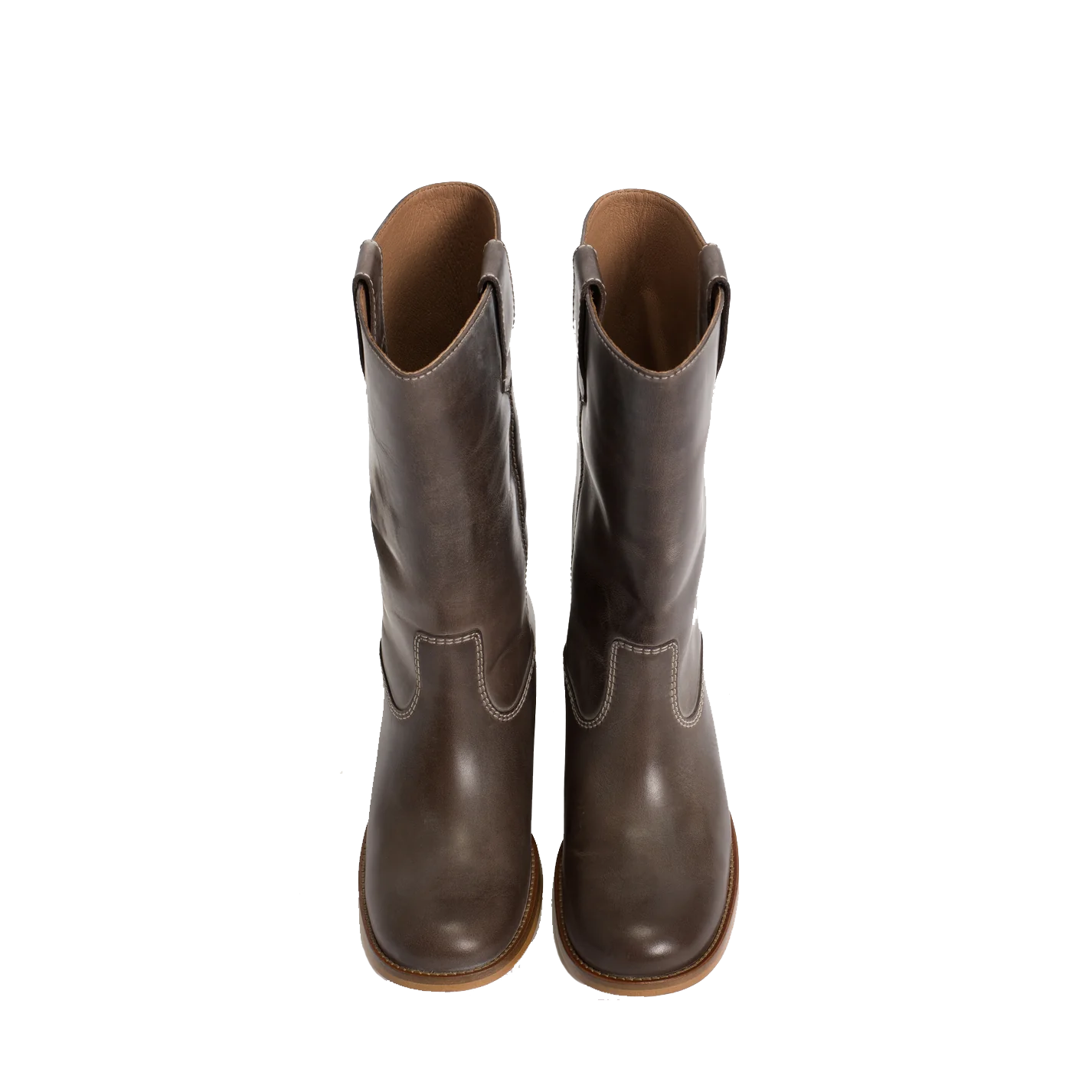 Dico Julia Gaucho Boot, Brown Escovado Leather