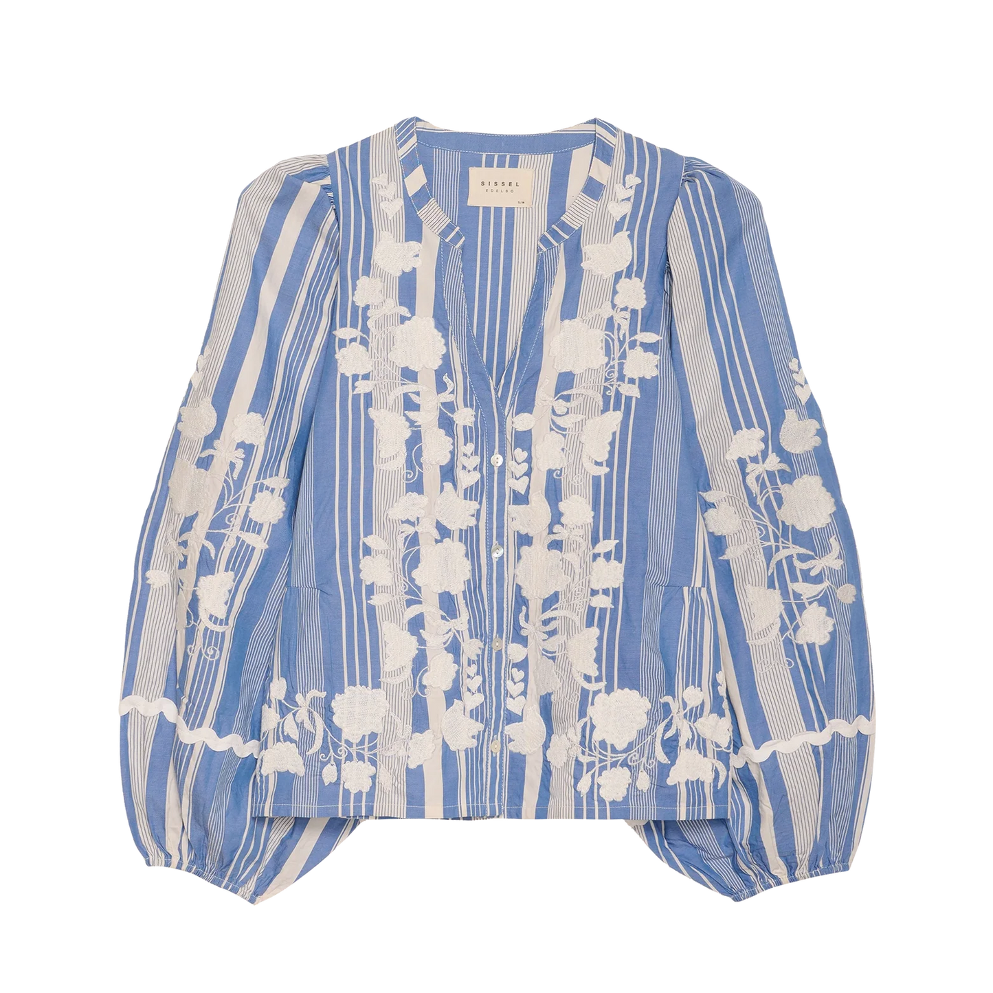 Sissel Edelbo Juliane Top, Blue Stripes