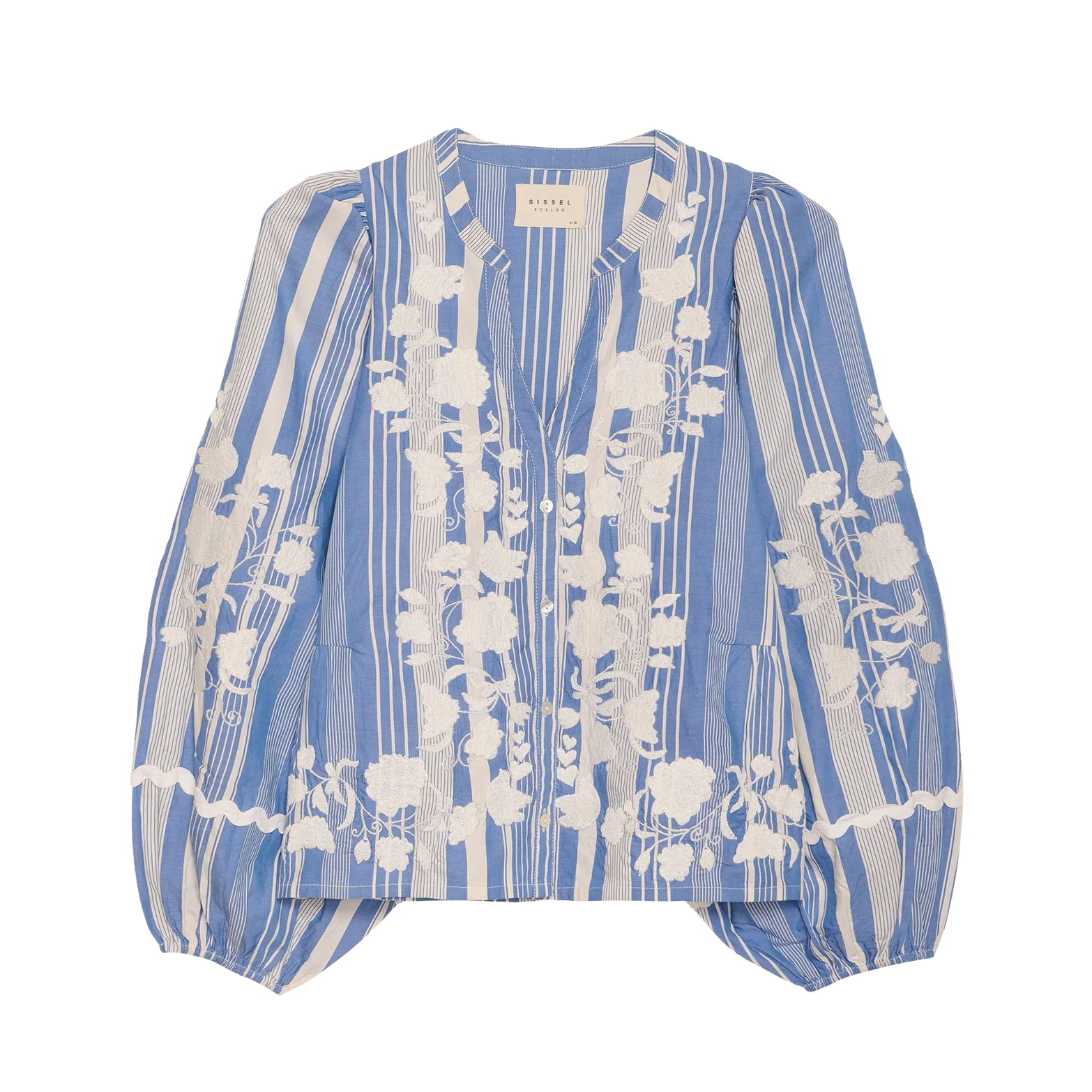 Sissel Edelbo Juliane Top, Blue Stripes