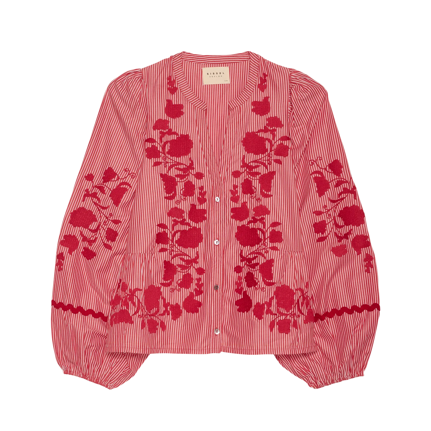 Sissel Edelbo Juliane Top, Red Stripes