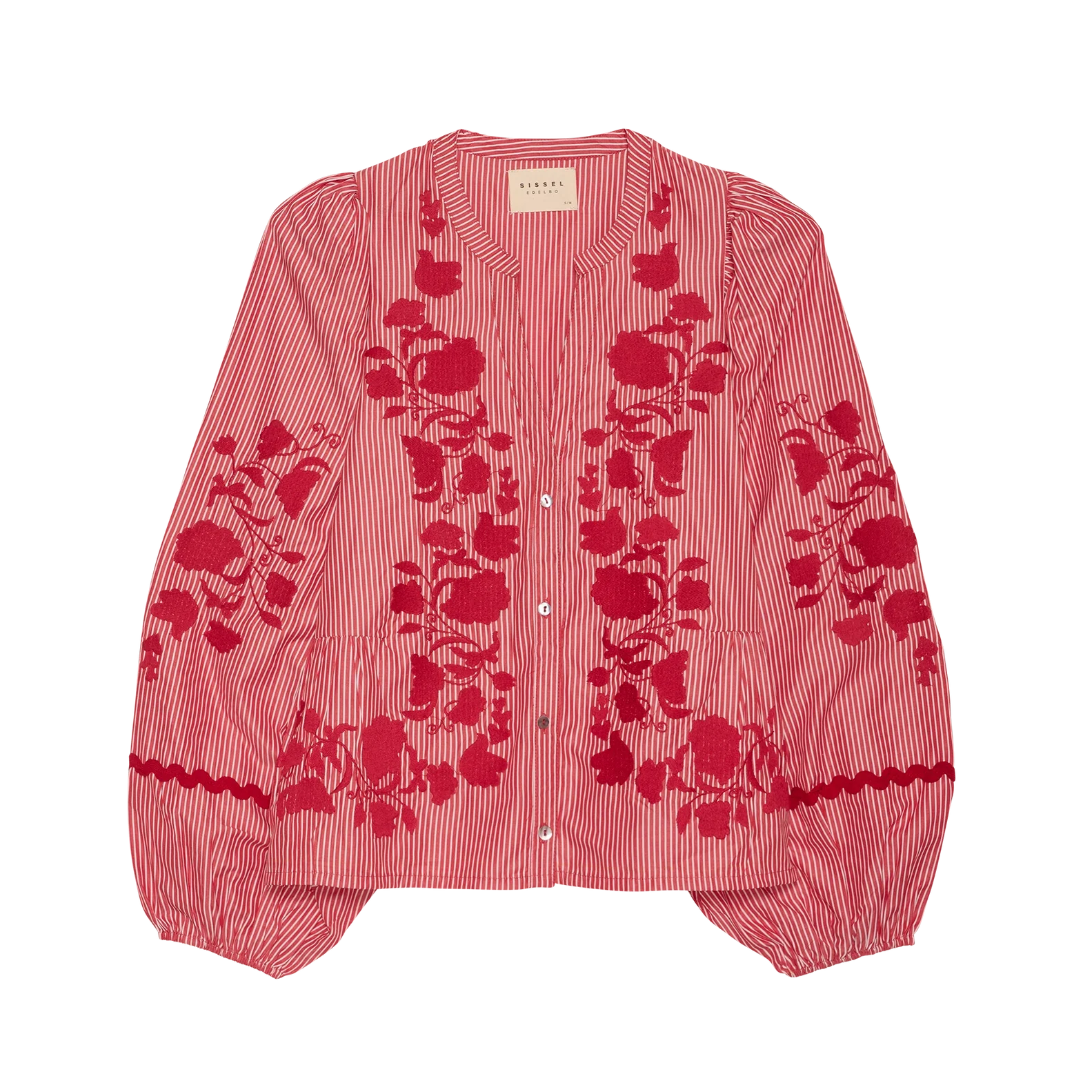 Sissel Edelbo Juliane Top, Red Stripes