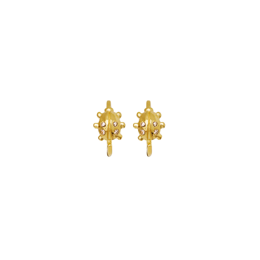 Maanesten 9905A Ladybird Earrings gold