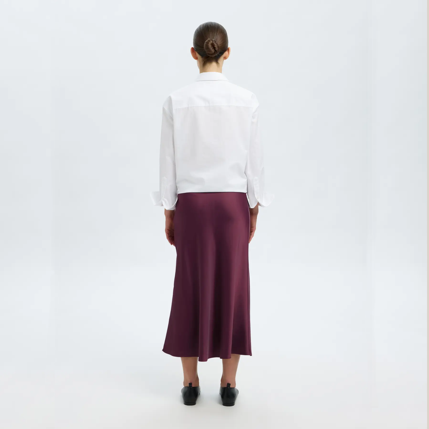 Selected Lena Midi Skirt, Fig