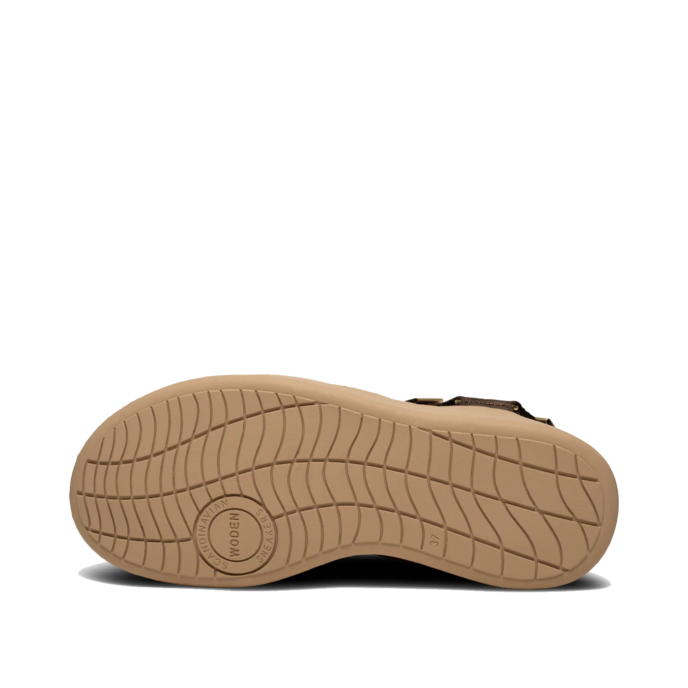 Woden Sandal Line Fisherman, Chocolate