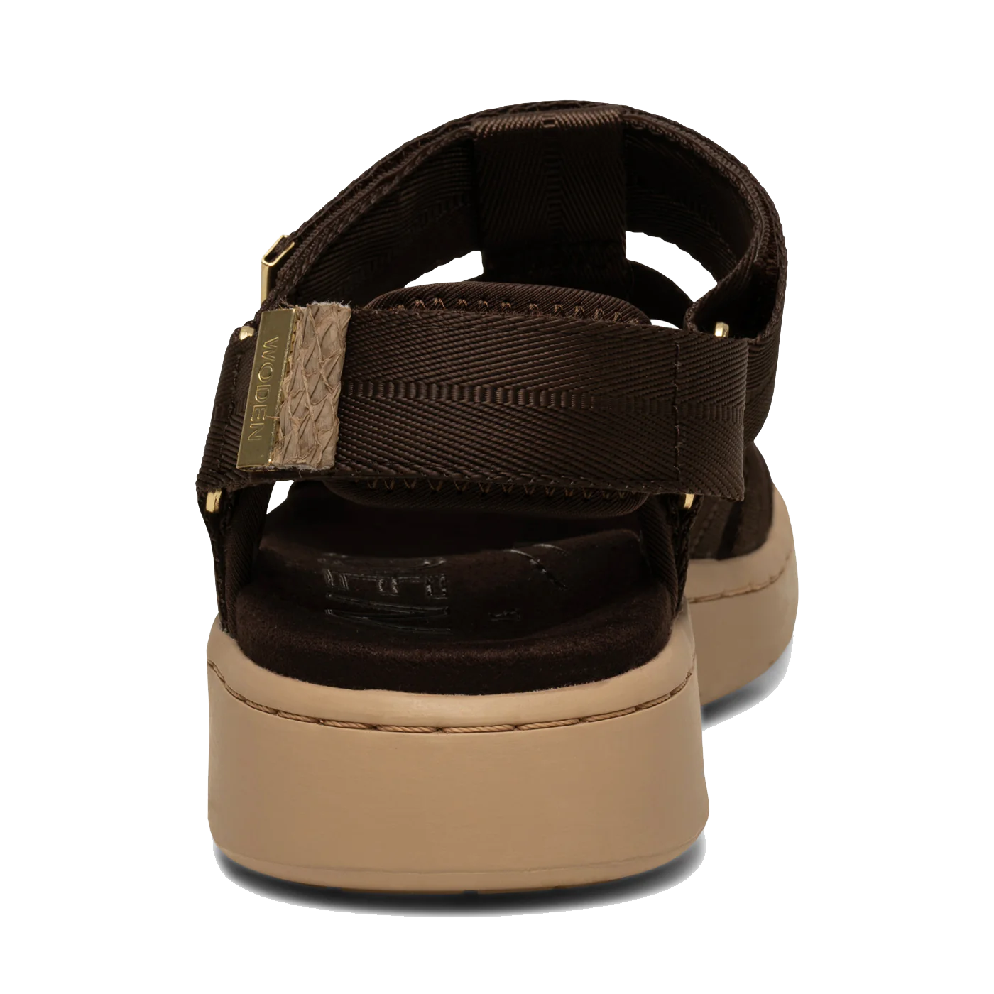 Woden Sandal Line Fisherman, Chocolate