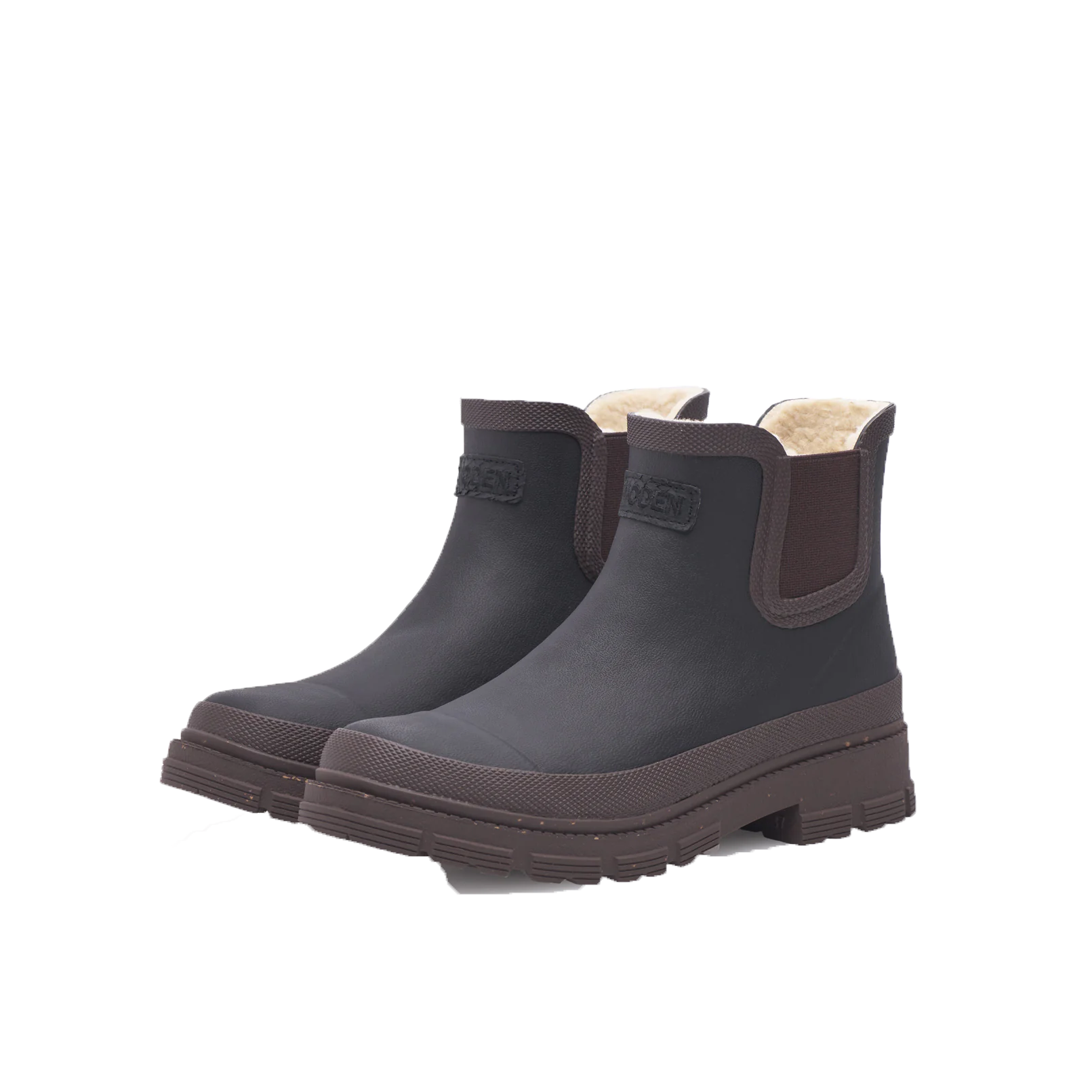 Woden Liv Warm Waterproof, Black/Chocolate