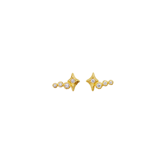 Maanesten 10044A Minna Earrings, Forgyldt
