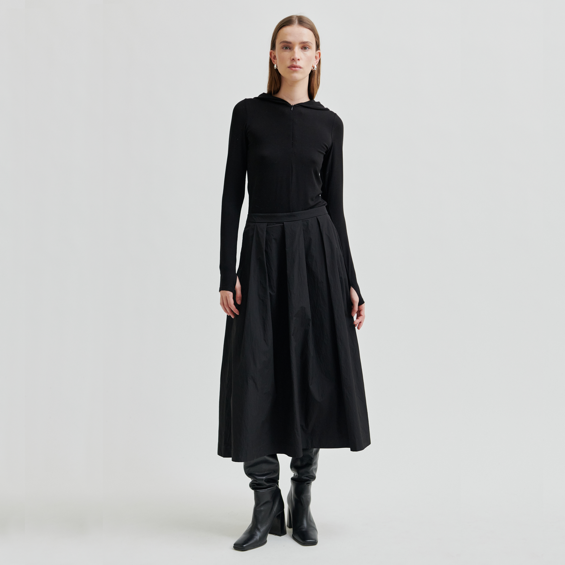 Second Female Niline Skirt, Black