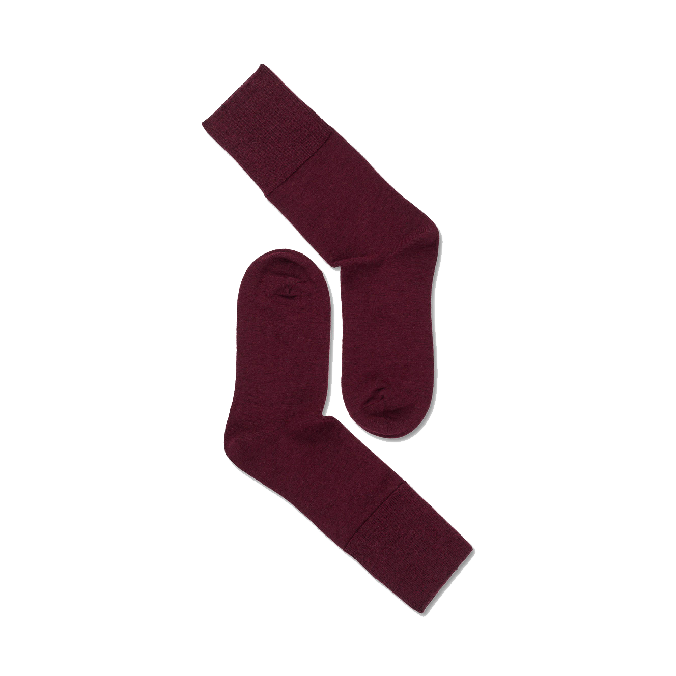 Note woman fine wool comfort top, Burgundy