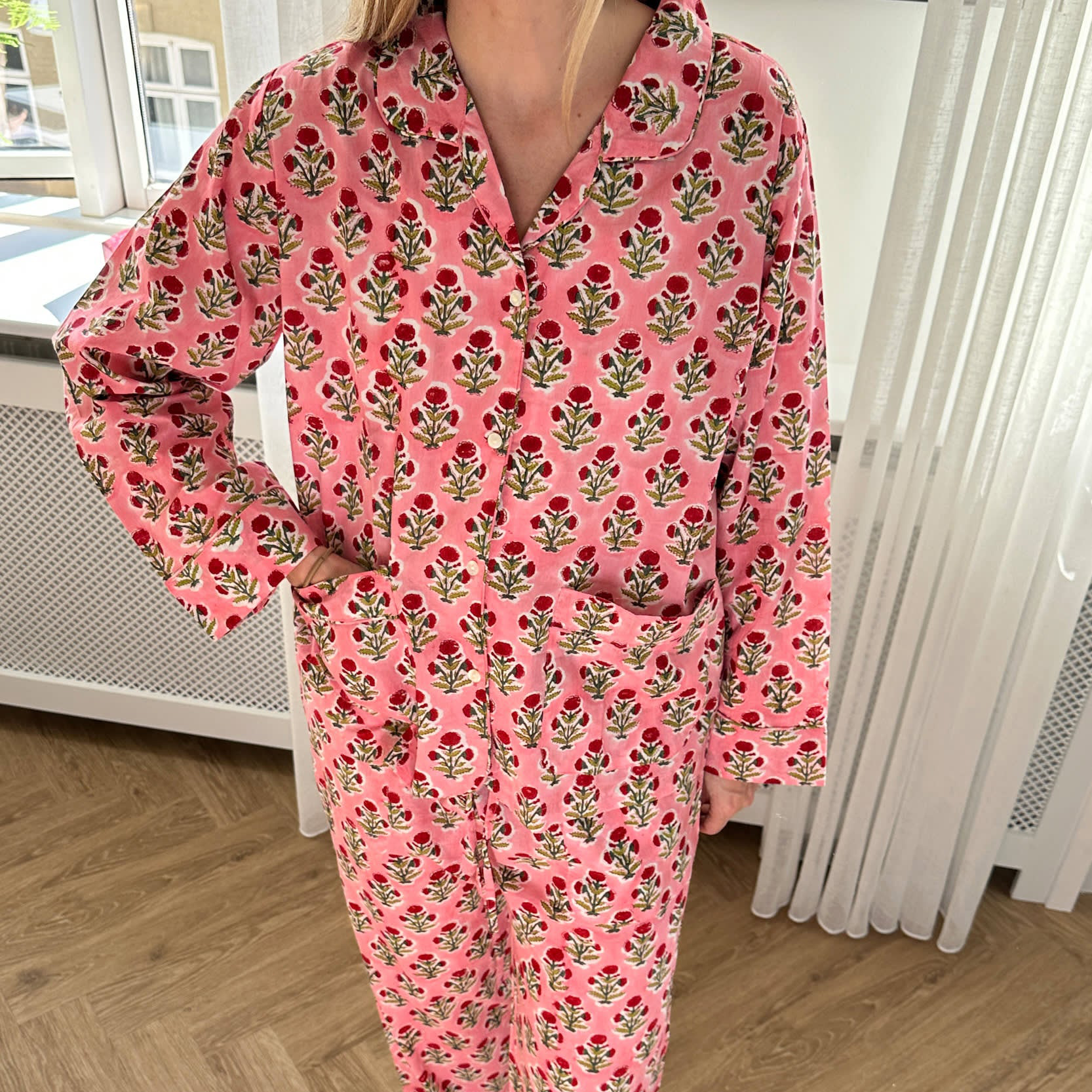 Sissel Edelbo Nuit Pyjamas Set, Cherry Flower