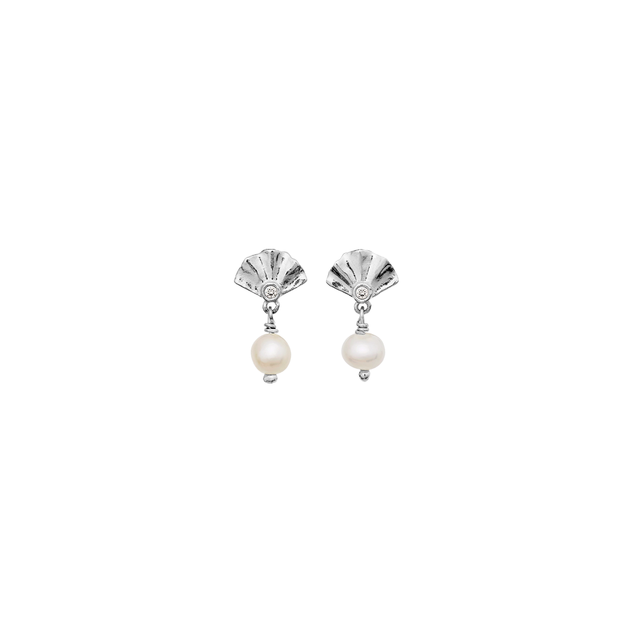 Maanesten 10038C Odette Earrings, Sølv