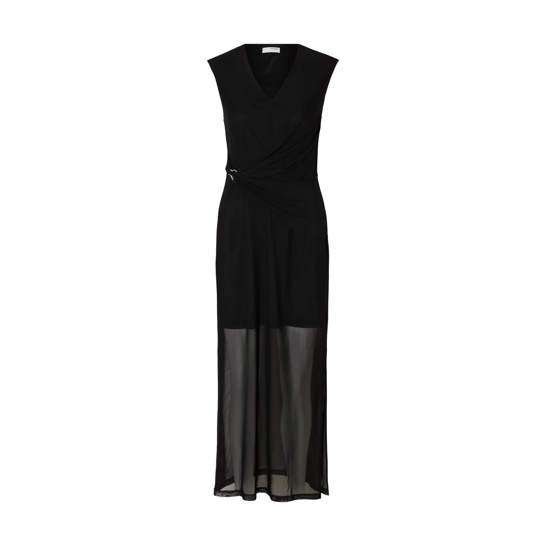 Selected Olga Slim Ankle Dress, Black