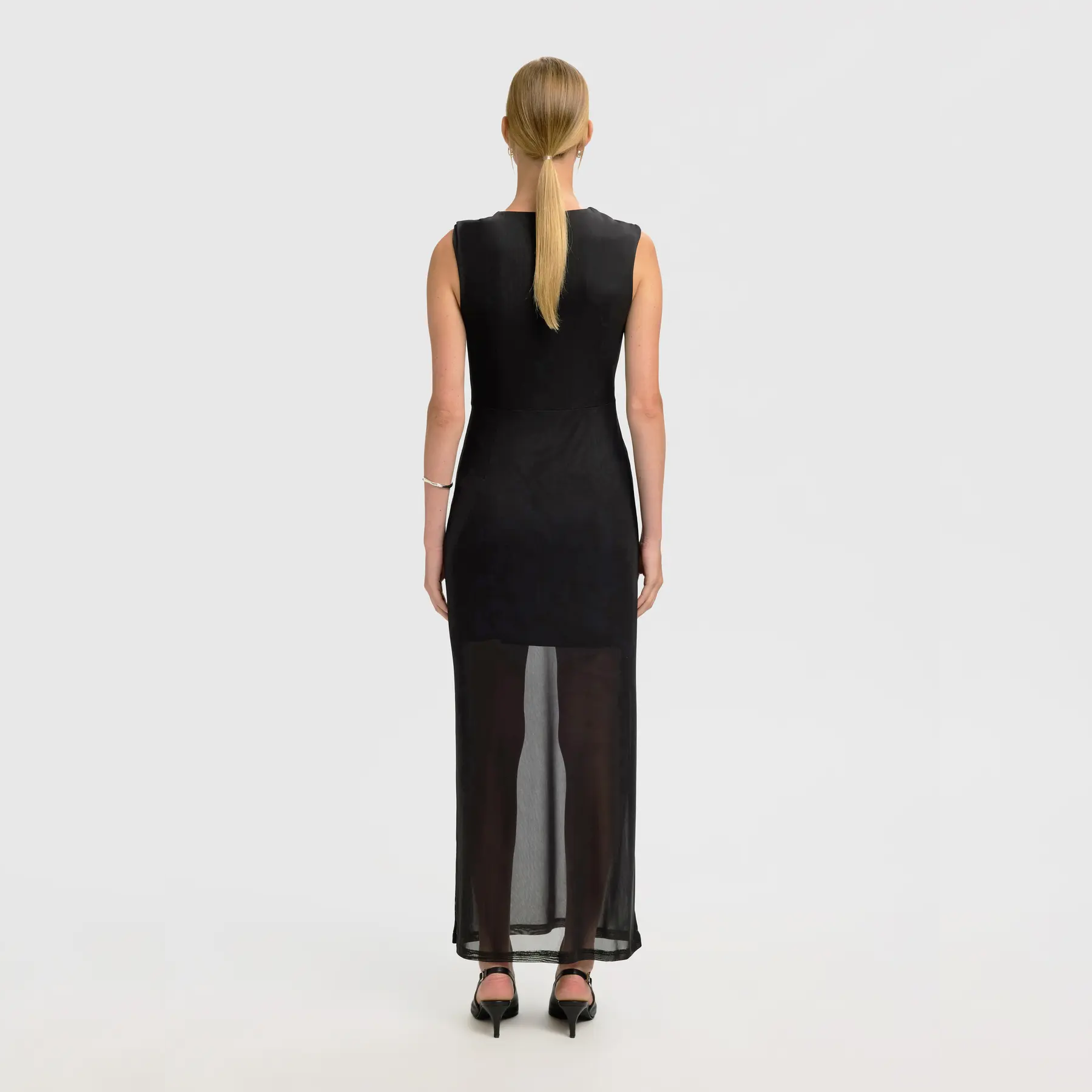 Selected Olga Slim Ankle Dress, Black
