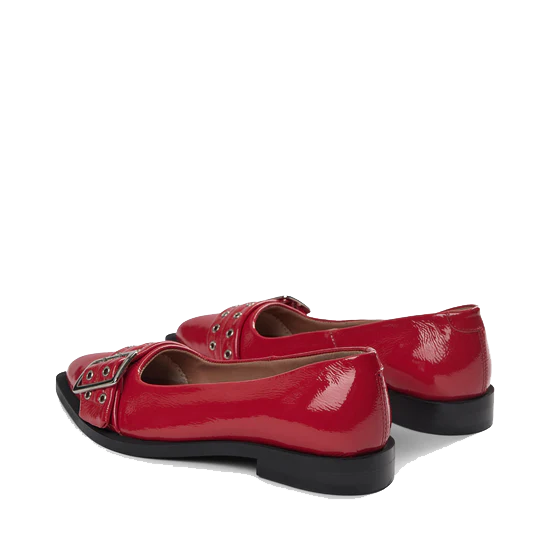 Pavement Saso Low, Red Patent