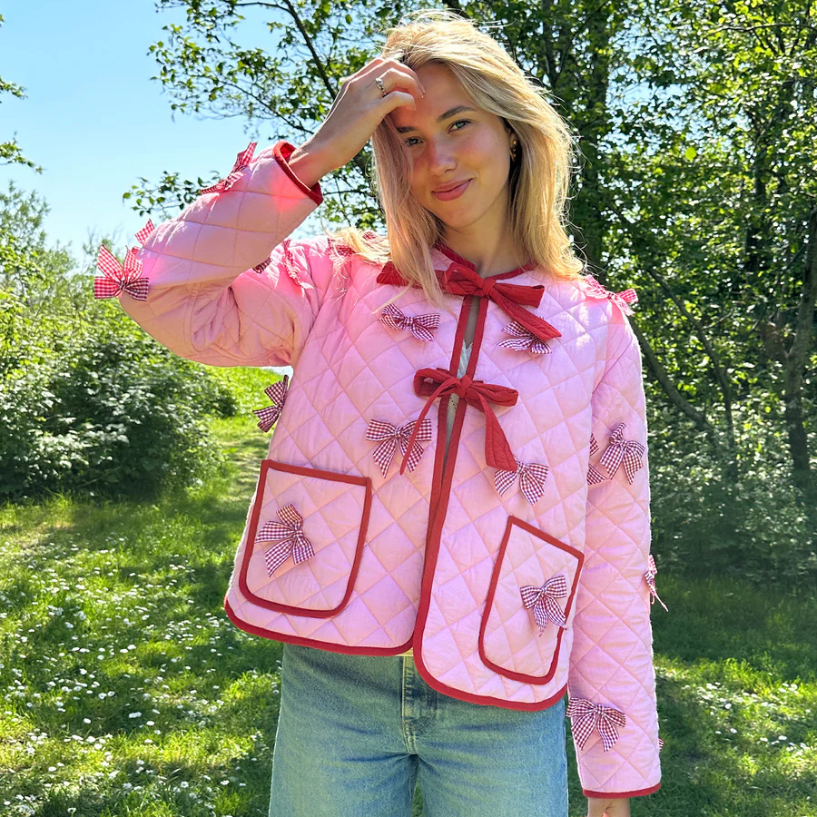 Sissel Edelbo Penny Jacket, Prism Pink & Red