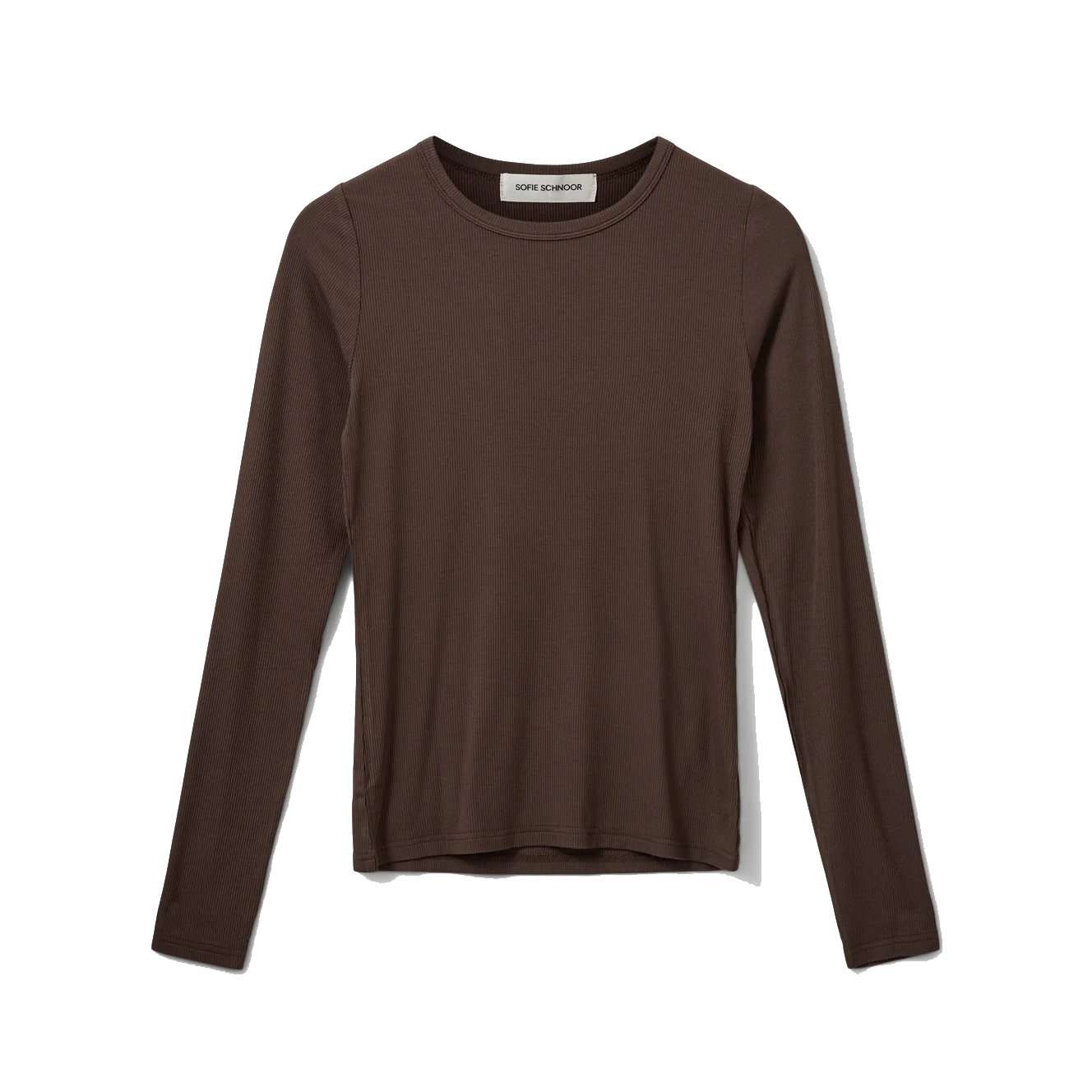 Sofie Schnoor Petricia T-shirt long sleeve, Brown Fudge