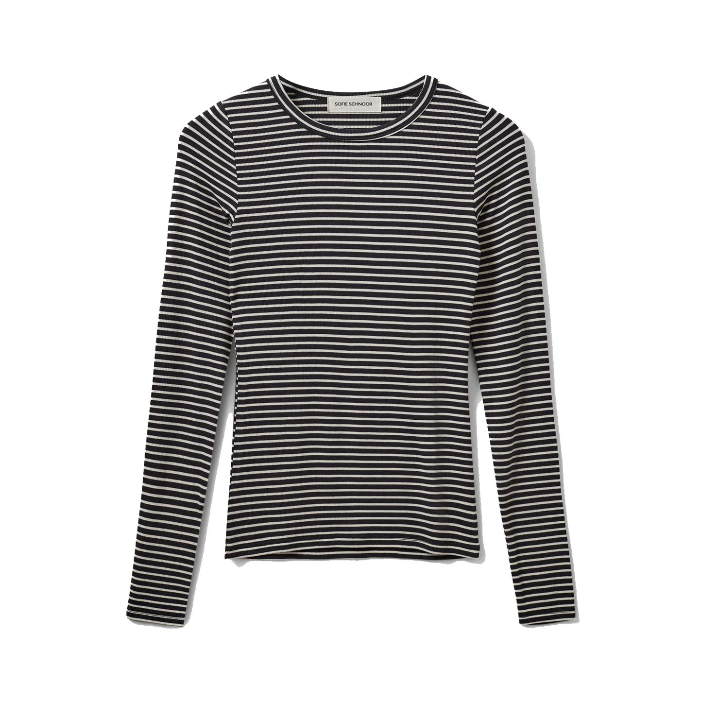 Sofie Schnoor Petricia Stripe T-Shirt long sleeve, Black striped