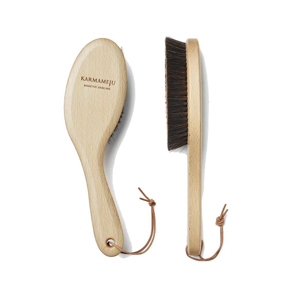 Karmameju RECHARGE ionic body brush - long handle