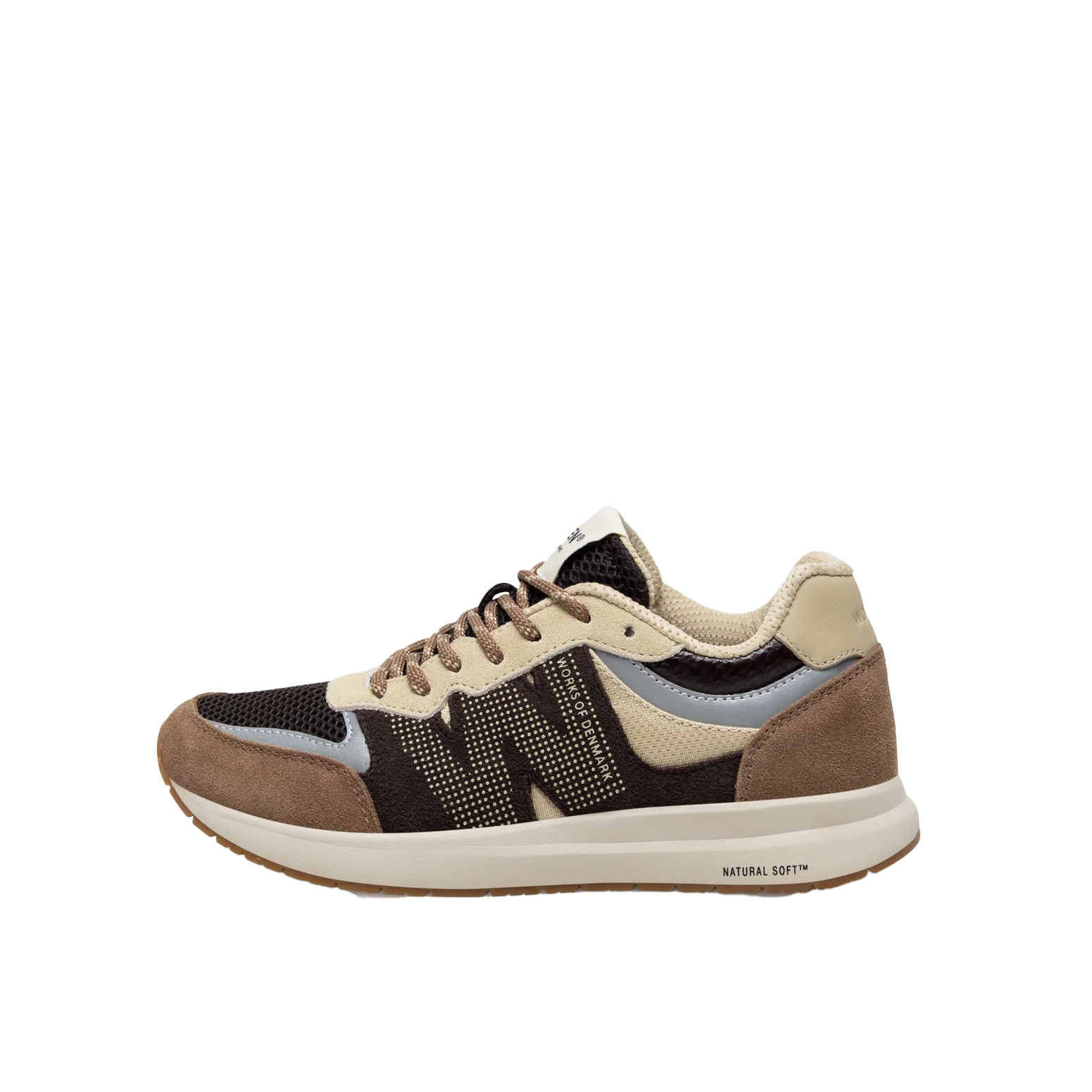 Woden Rigmor Open Mesh, Chocolate Multi