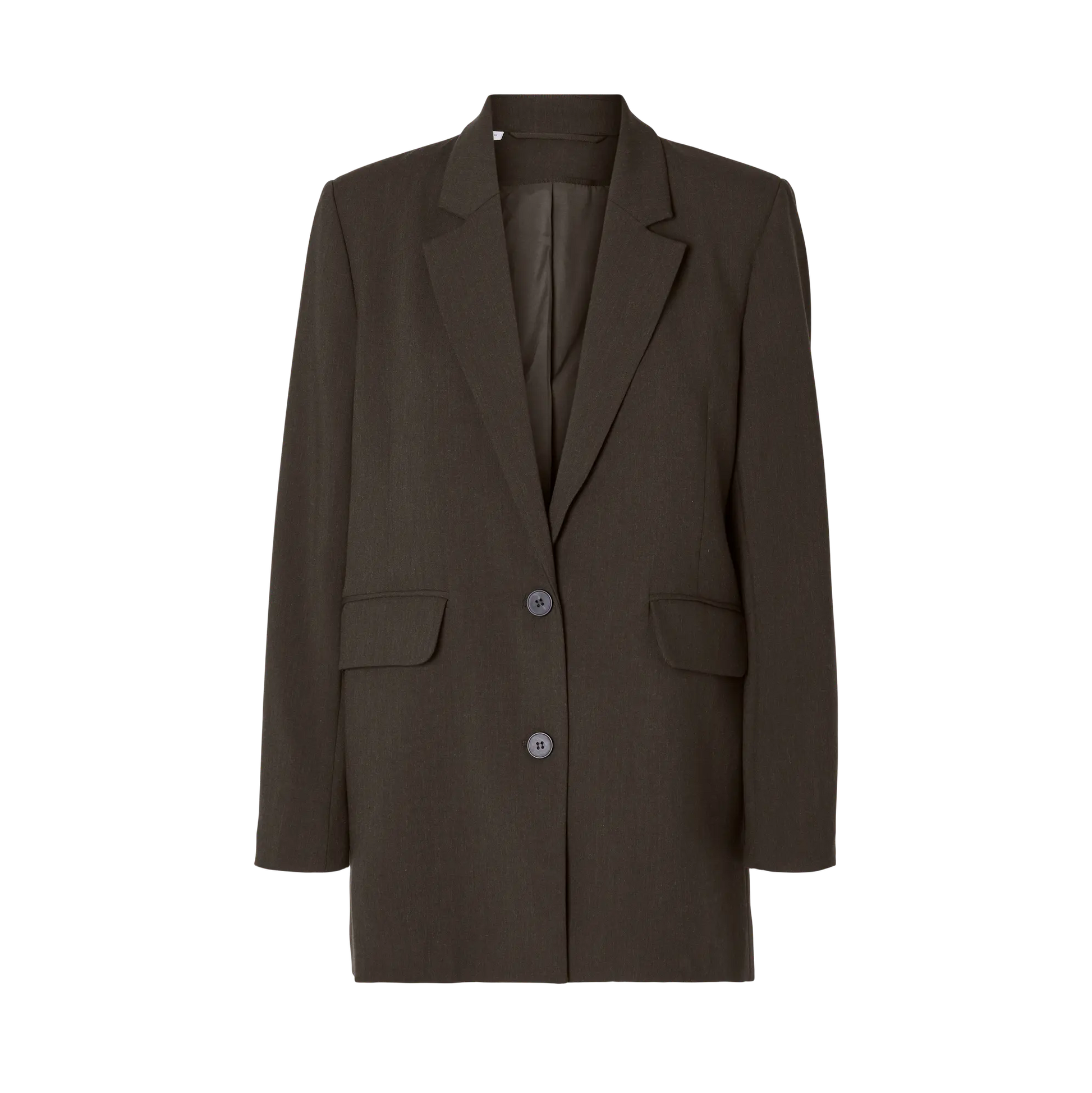Selected Rita relaxed blazer, Delicioso Melange
