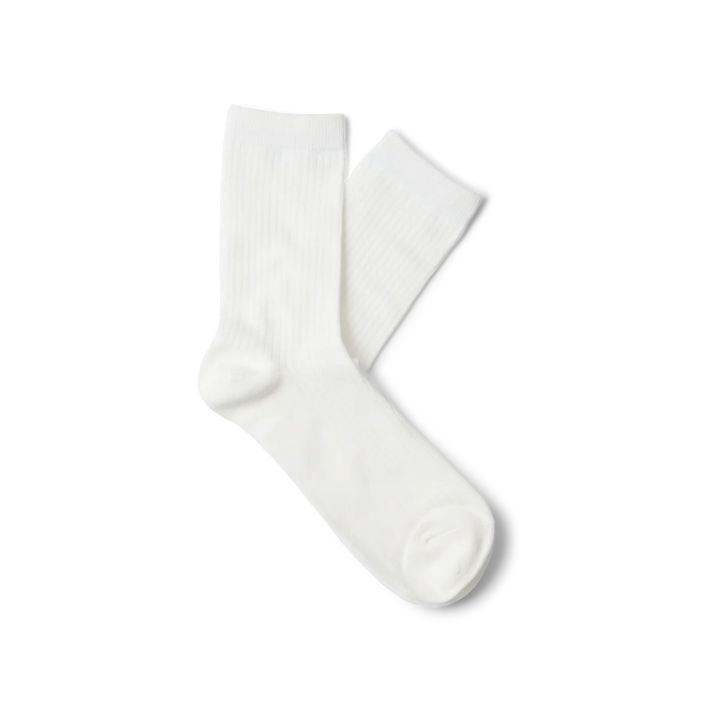 Selected Rose Sock, Bright White