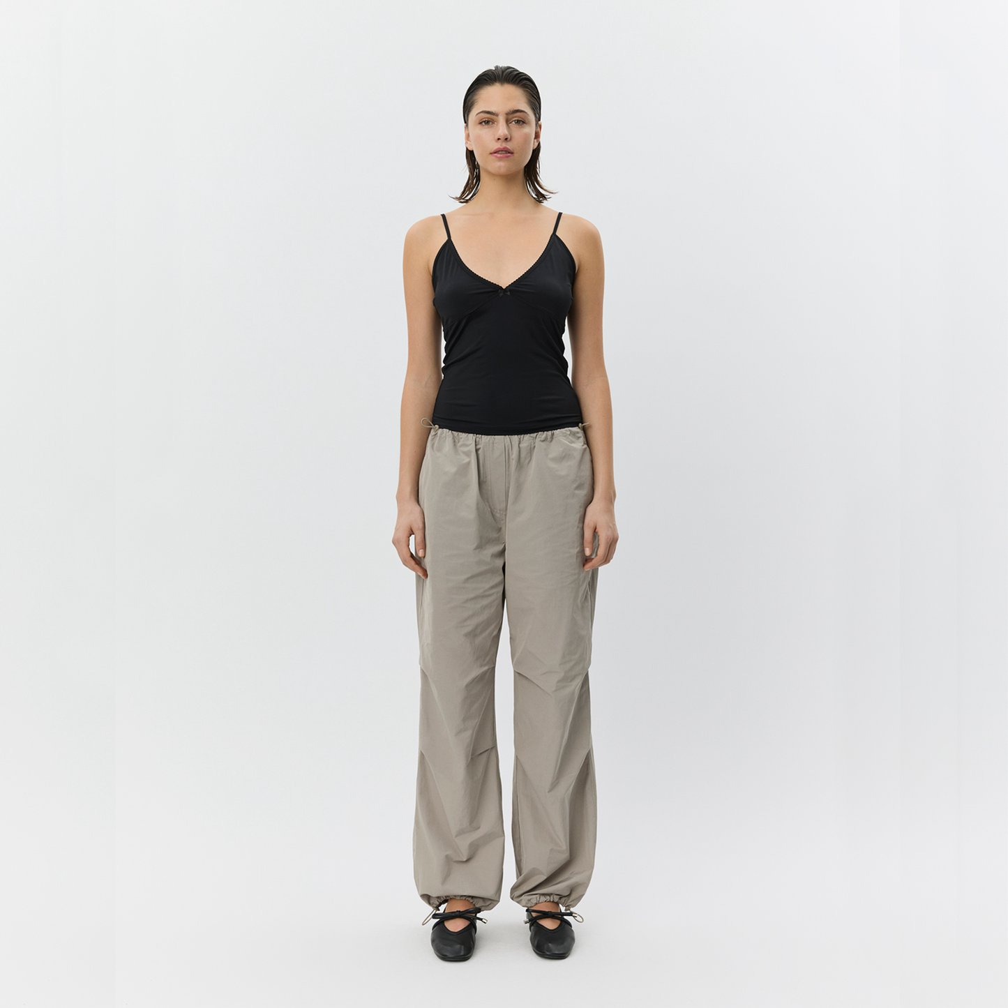 Sofie Schnoor Britt Track Pants, Dusty Green