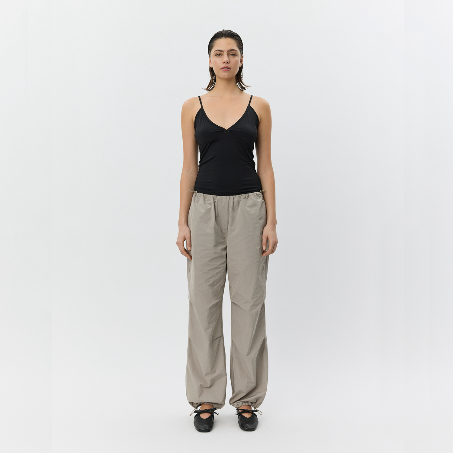 Sofie Schnoor Britt Track Pants, Dusty Green