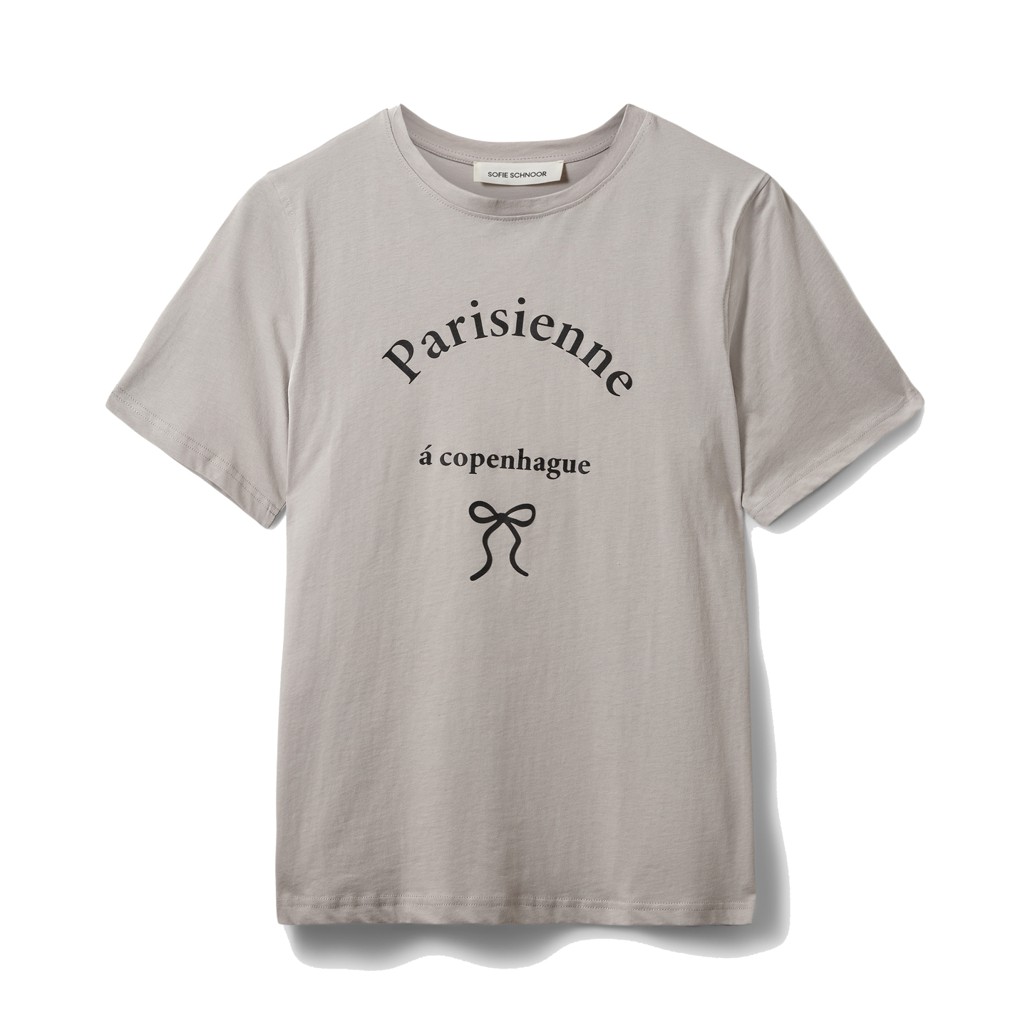 Sofie Schnoor Zena Printet T-Shirt, Dark Grey